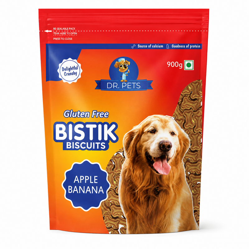 DR. PETS BISTIK BISCUIT APPLE BANANA