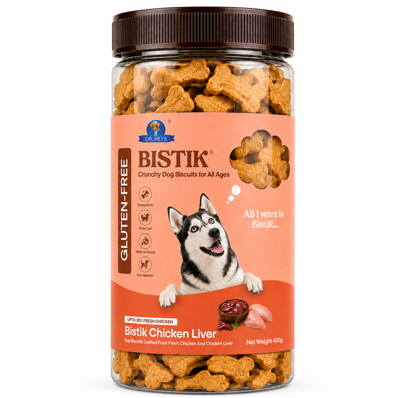 DR. PETS BISTIK BISCUIT WCH LIVER