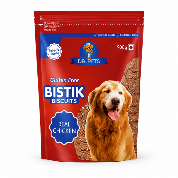 DR. PETS BISTIK BISCUIT REAL CHICKEN