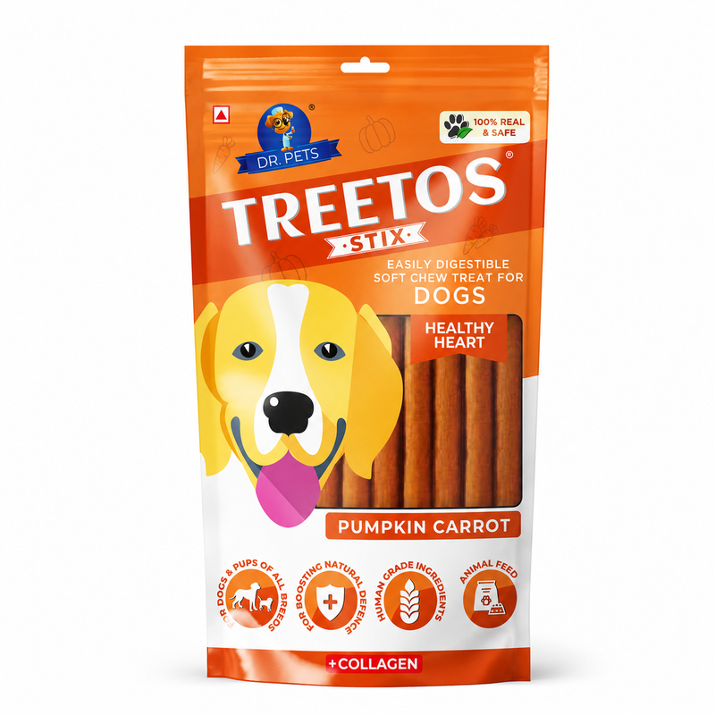 DR. PETS TREETOS PUMPKIN CARROT