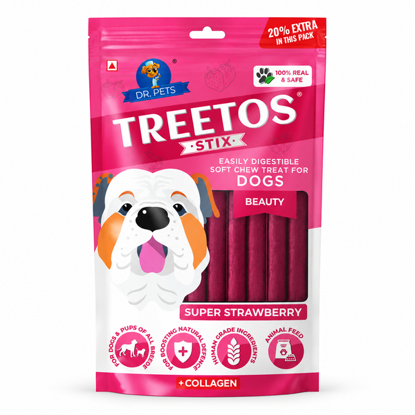 DR. PETS TREETOS SUPER STRAWBERRY