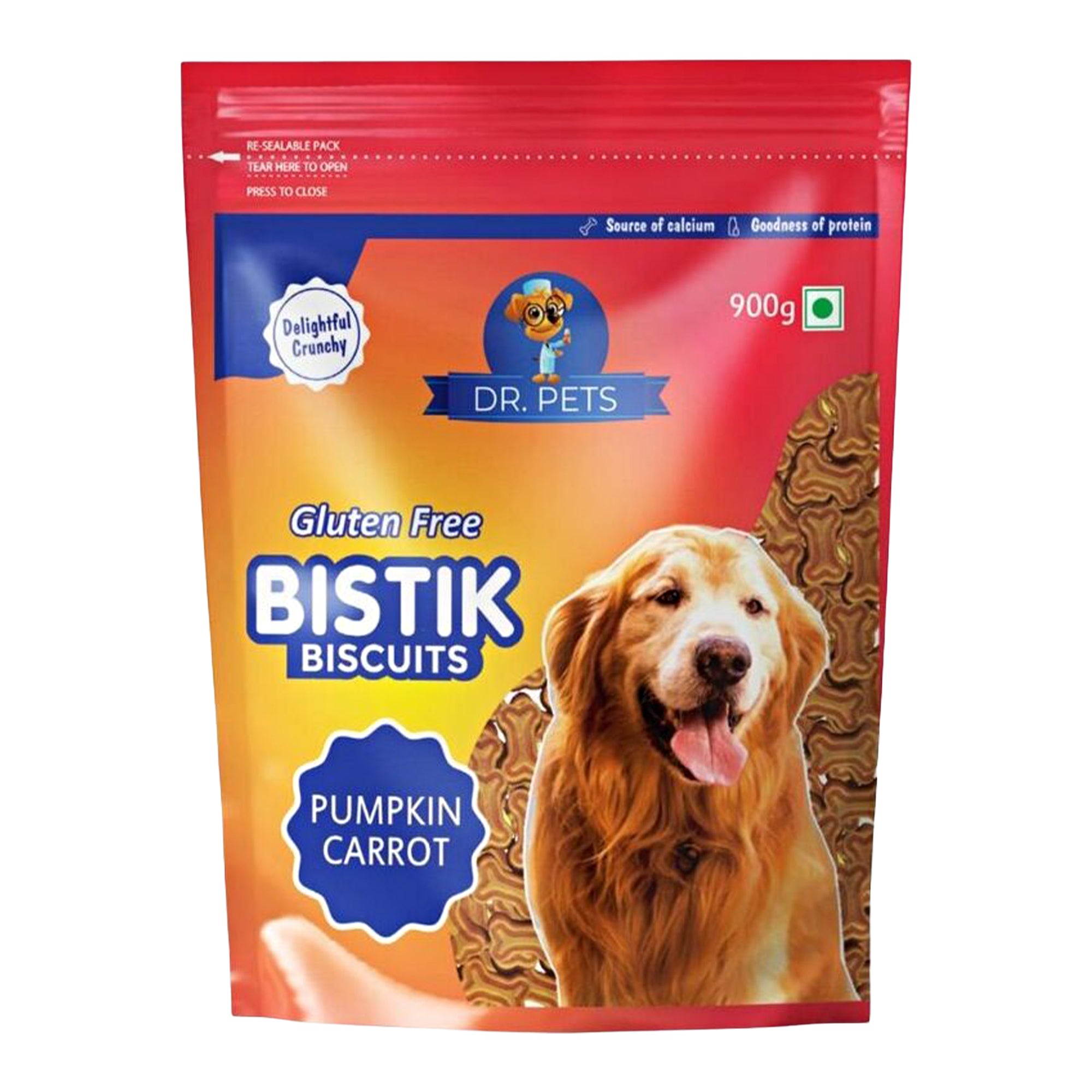 DR. PETS BISTIK BISCUIT PUMPKIN CARROT