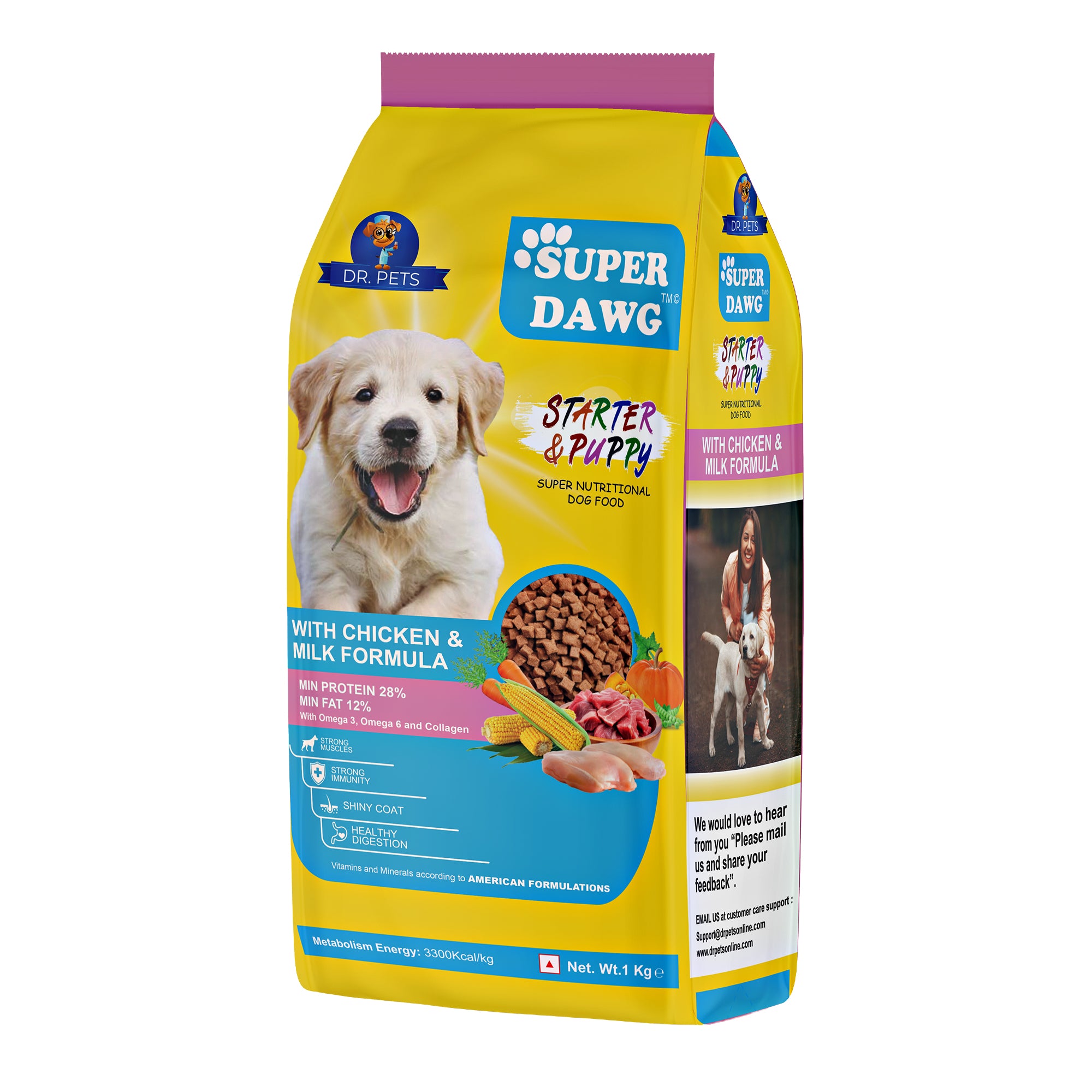 DR. PETS SUPERDAWG PUPPY & STARTER DOG FOOD