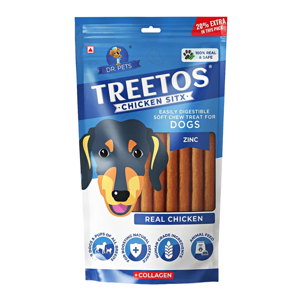 DR. PETS TREETOS REAL CHICKEN