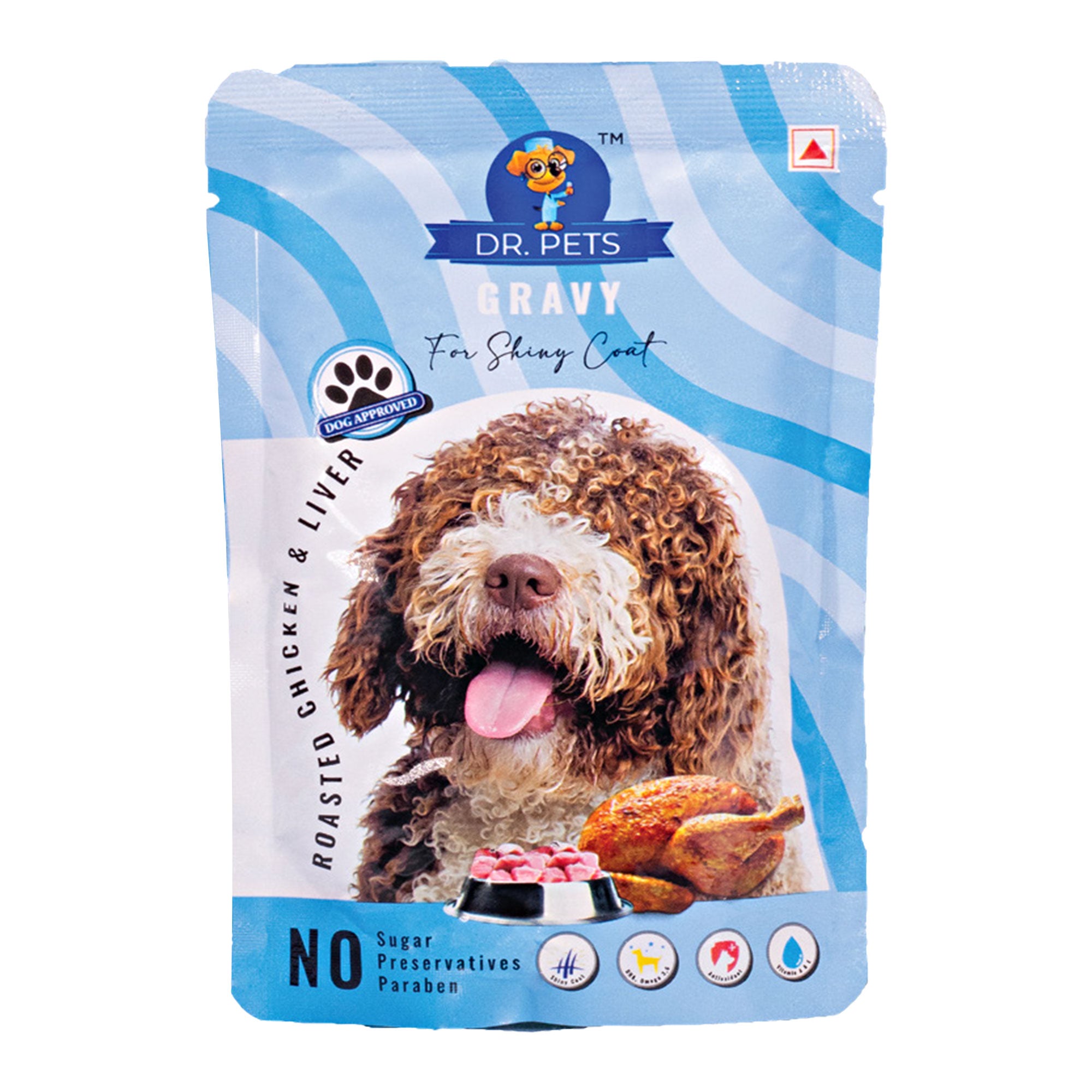 DR. PETS CHUNKS & GRAVY ROASTED CHICKEN & LIVER
