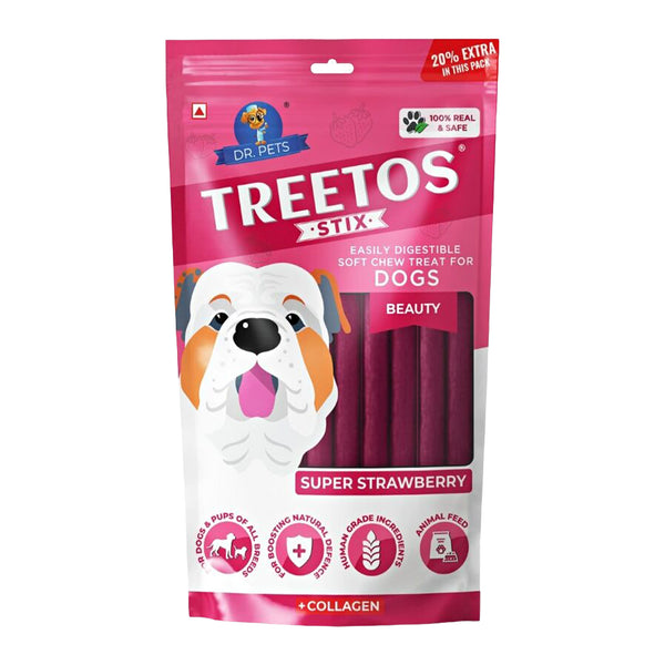 DR. PETS TREETOS SUPER STRAWBERRY