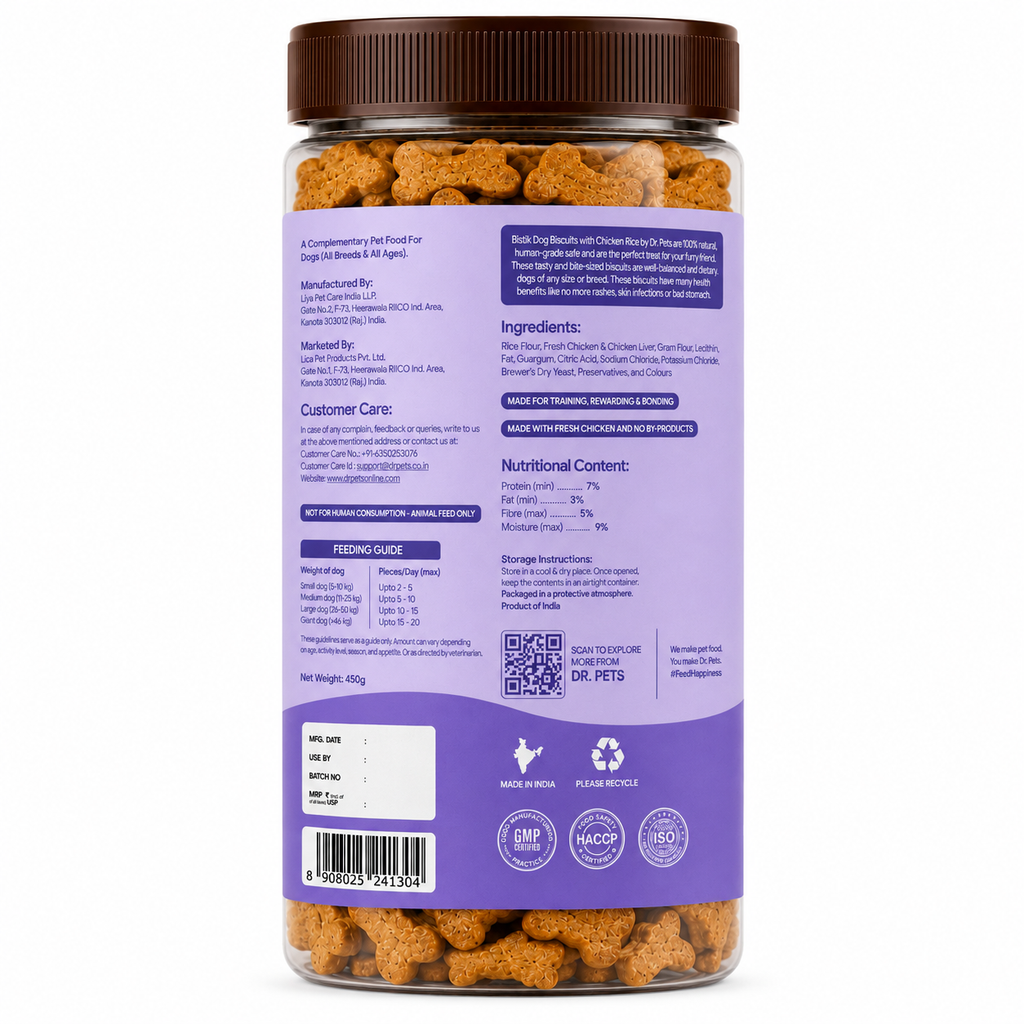 DR. PETS BISTIK BISCUIT CHICKEN RICE