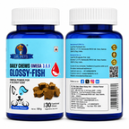 Dr. Pets Daily Chews Glossy-Fish (Pack of 1)
