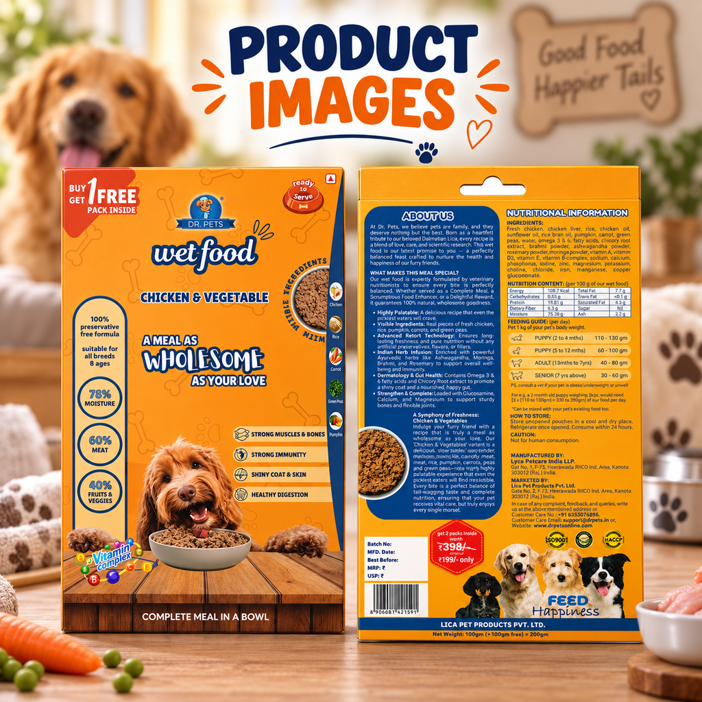 Wet Food Buy 1 Get 1 Free ( 100 gm X 2)