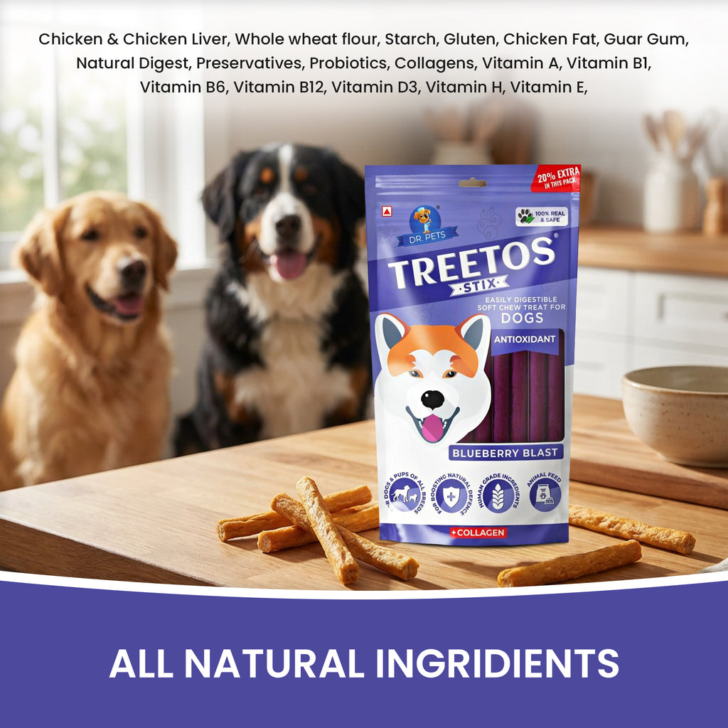 DR. PETS TREETOS BLUEBERRY BLAST