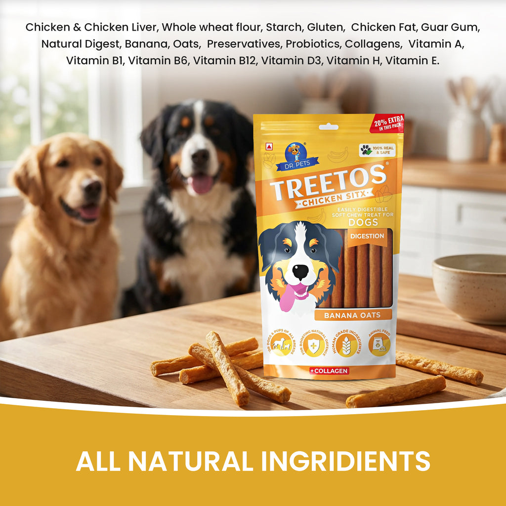 DR. PETS TREETOS BANANA OATS