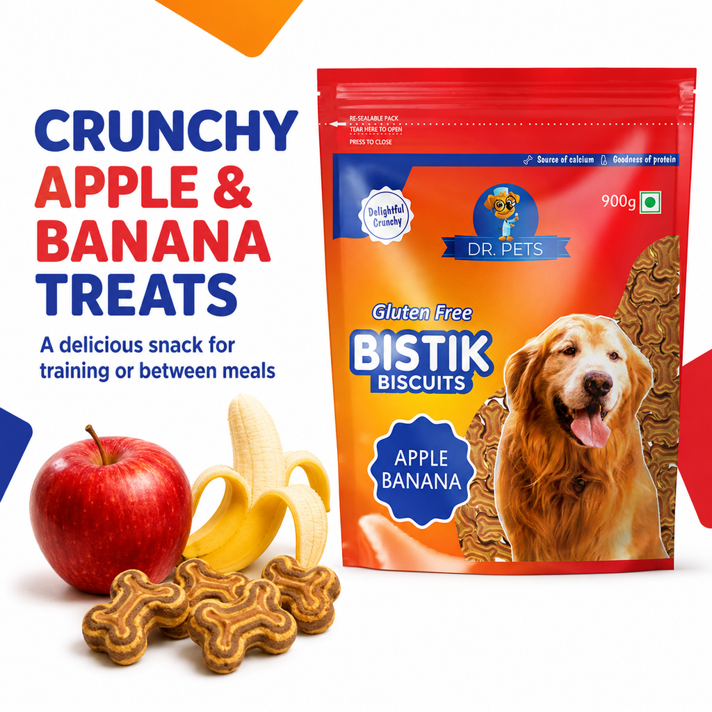 DR. PETS BISTIK BISCUIT APPLE BANANA