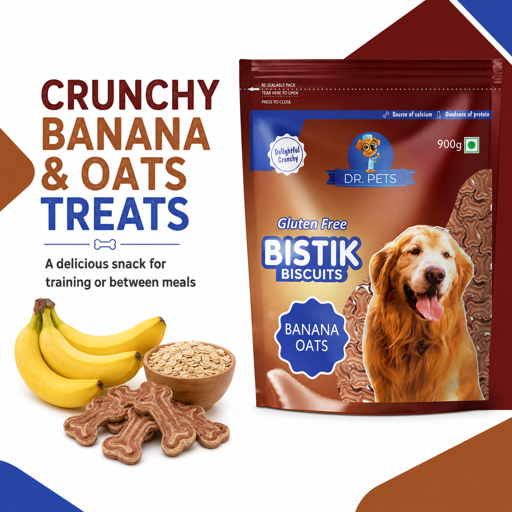 DR. PETS BISTIK BISCUIT BANANA OATS