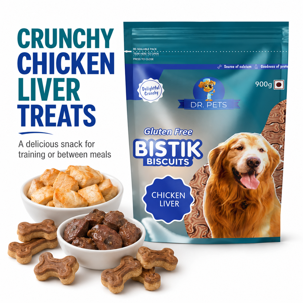 DR. PETS BISTIK BISCUIT CHICKEN LIVER