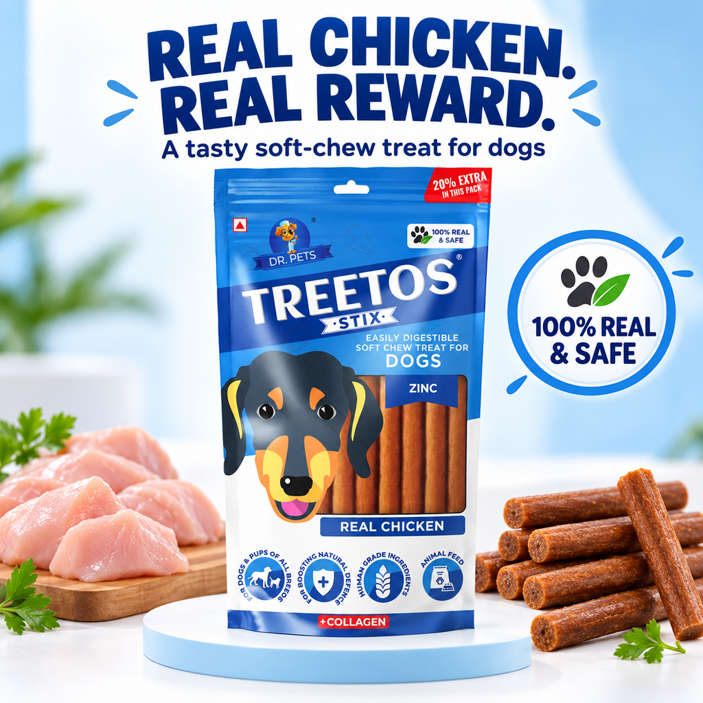 DR. PETS TREETOS REAL CHICKEN