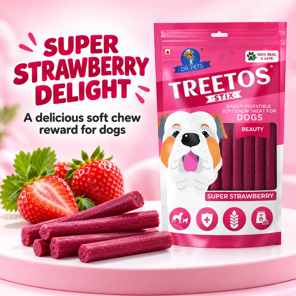 DR. PETS TREETOS SUPER STRAWBERRY
