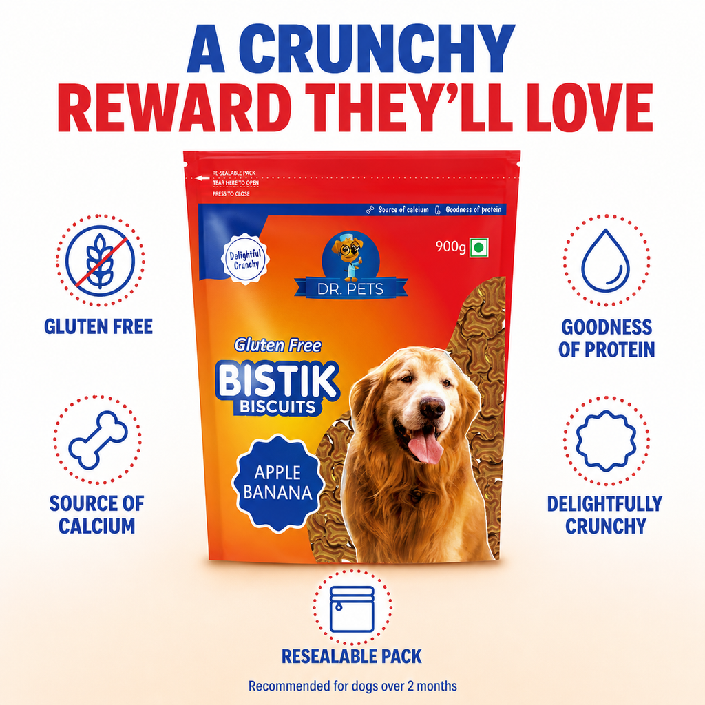 DR. PETS BISTIK BISCUIT APPLE BANANA