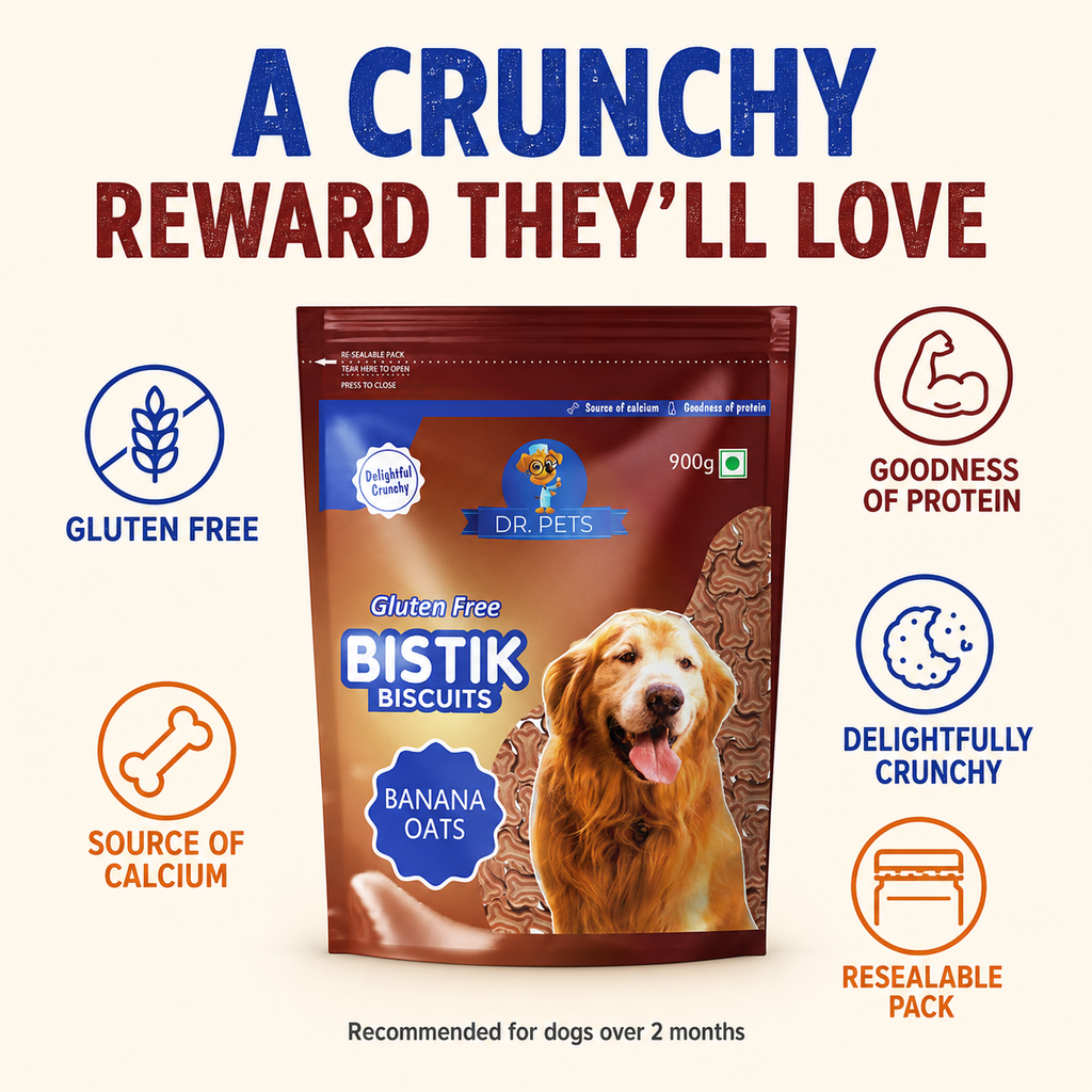 DR. PETS BISTIK BISCUIT BANANA OATS