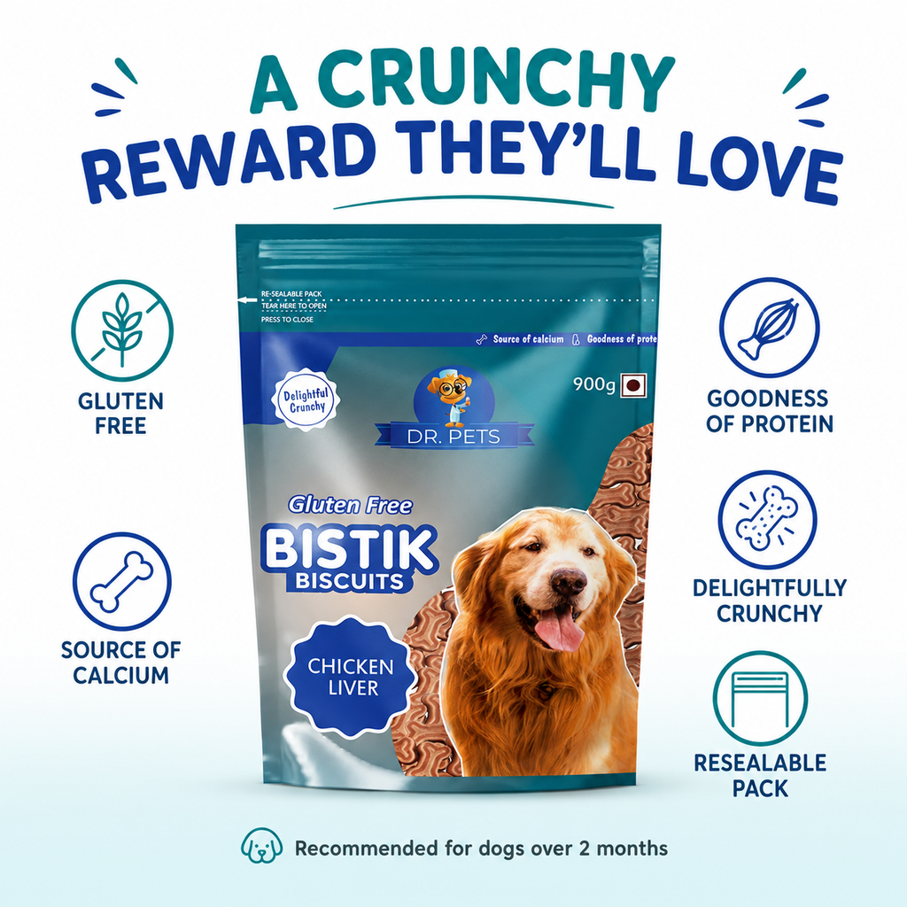 DR. PETS BISTIK BISCUIT CHICKEN LIVER
