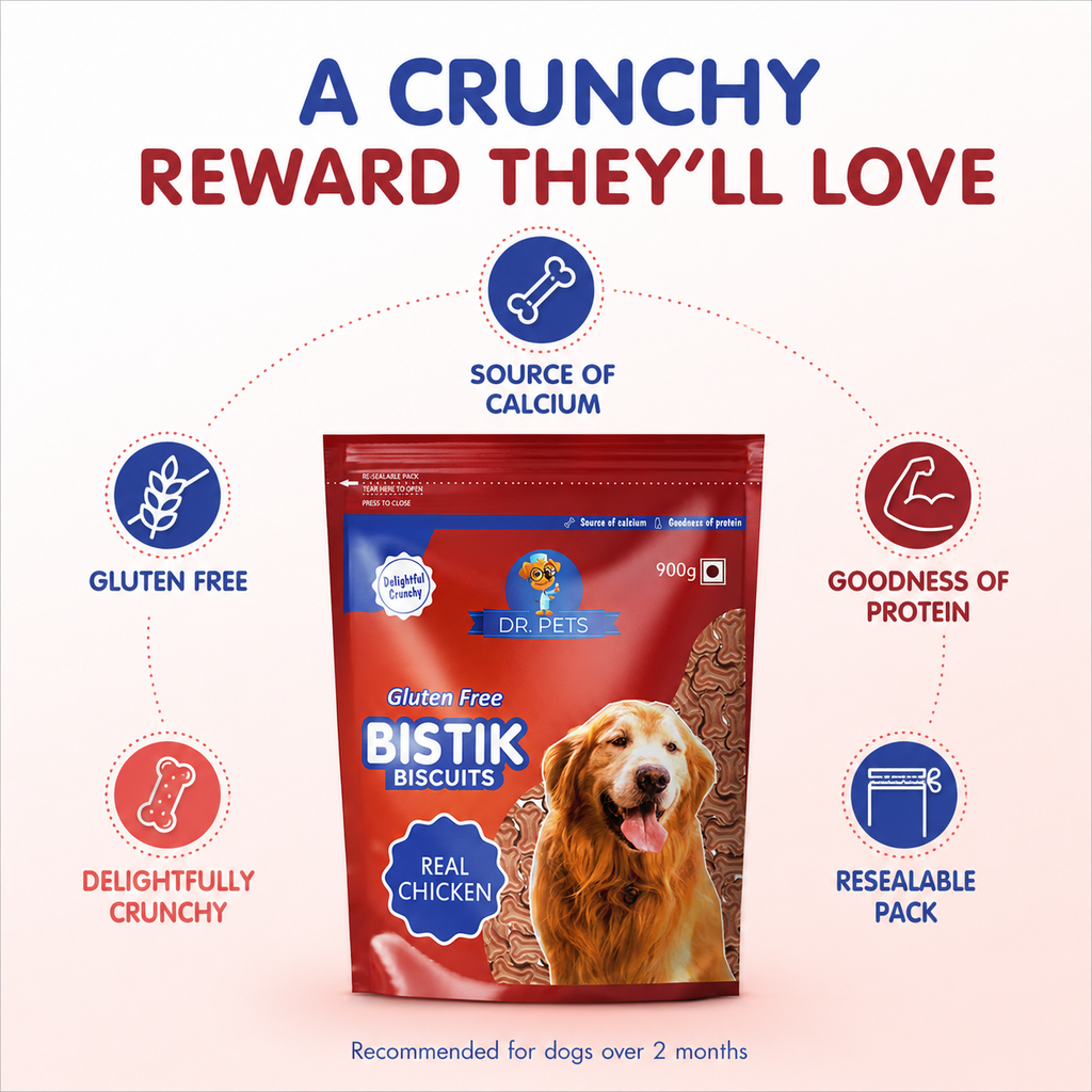 DR. PETS BISTIK BISCUIT REAL CHICKEN