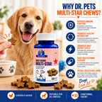 Dr. Pets Daily Chews Multi-Star (Pack of 2)