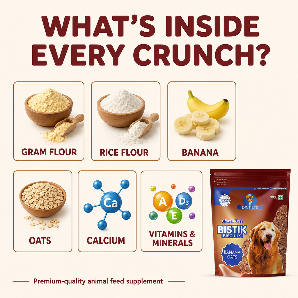 DR. PETS BISTIK BISCUIT BANANA OATS