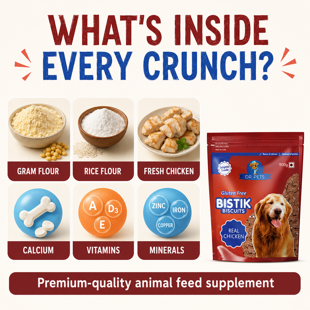 DR. PETS BISTIK BISCUIT REAL CHICKEN