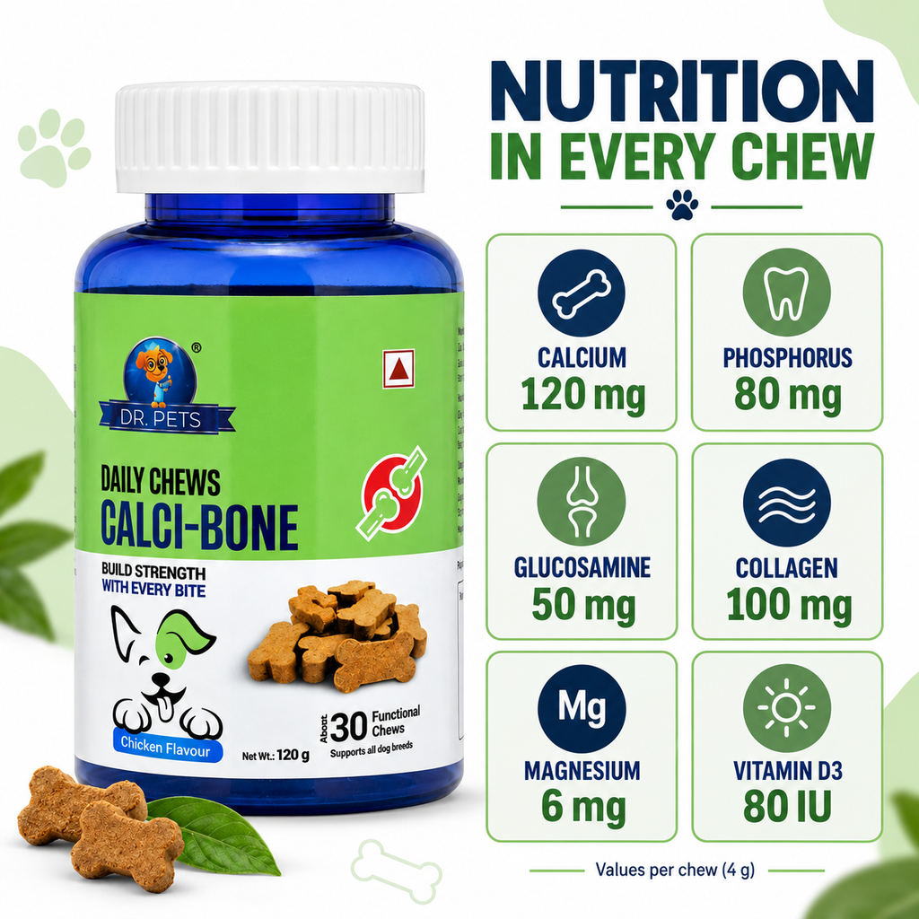 Dr. Pets Daily Chews Calci-Bone (Pack of 2)
