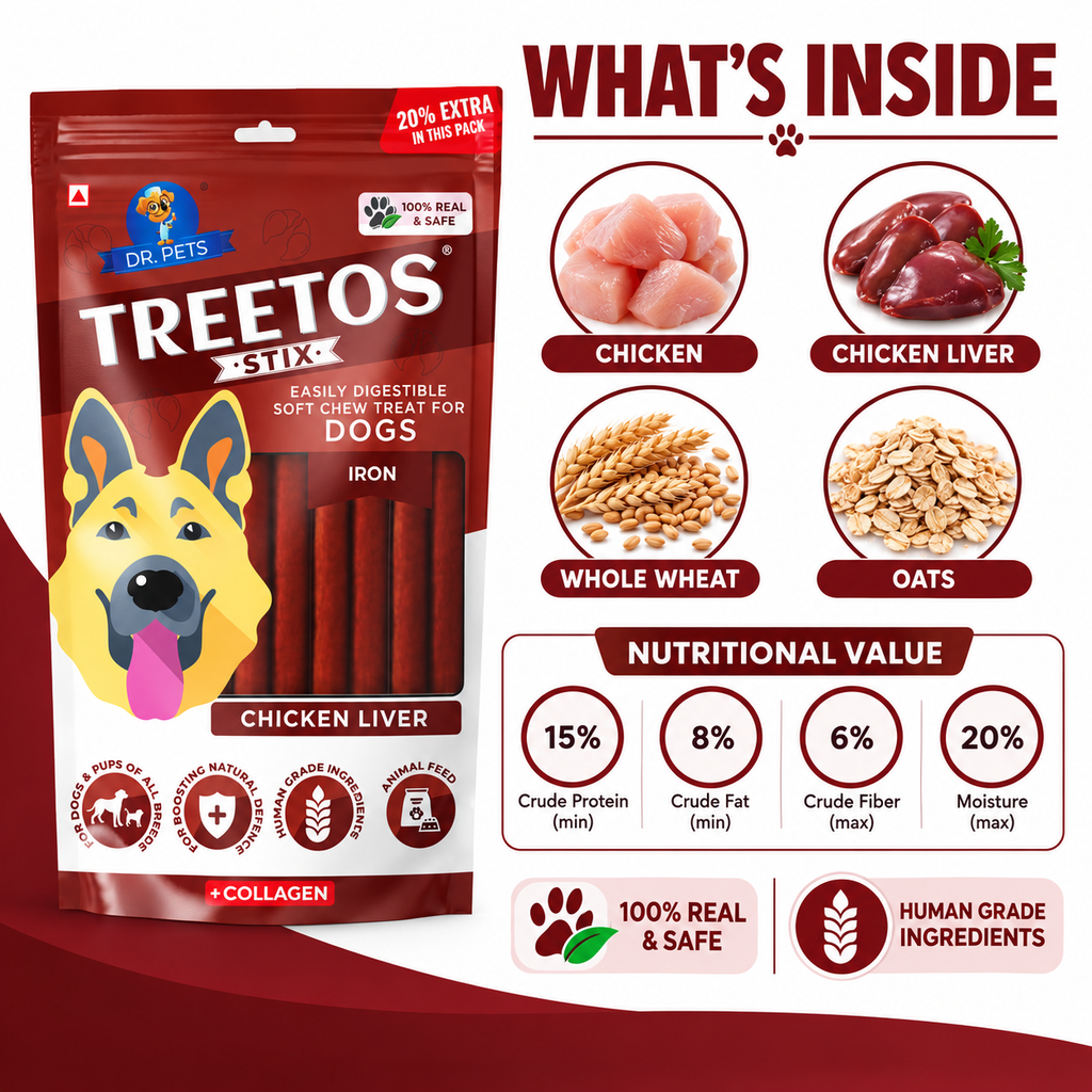DR. PETS TREETOS CHICKEN LIVER