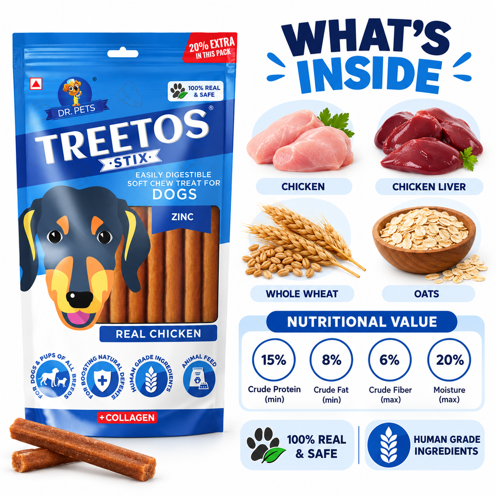 DR. PETS TREETOS REAL CHICKEN