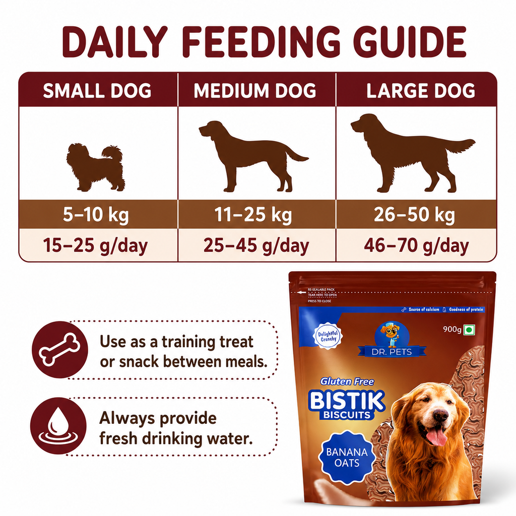 DR. PETS BISTIK BISCUIT BANANA OATS