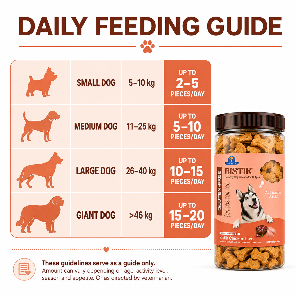 DR. PETS BISTIK BISCUIT CHICKEN LIVER