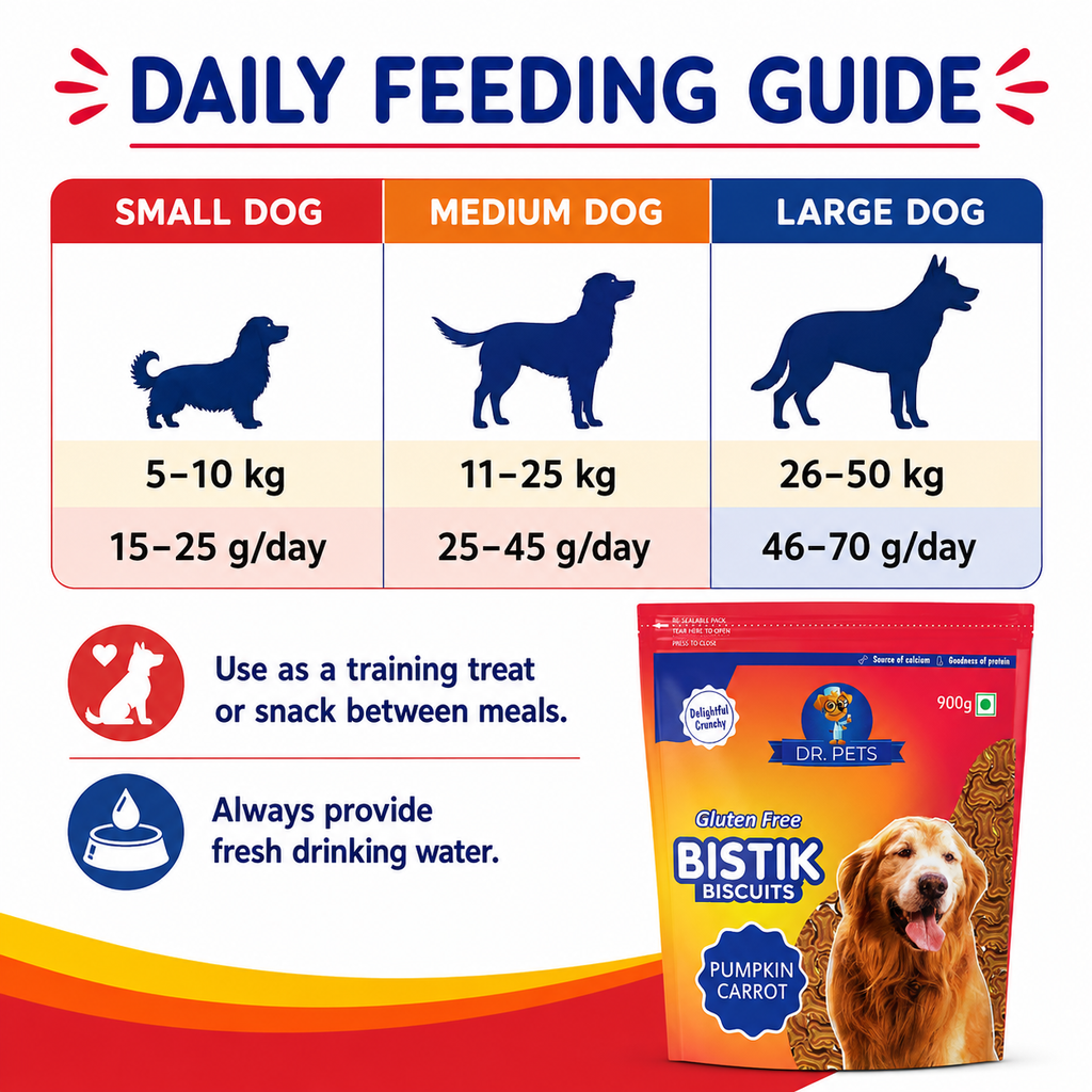 DR. PETS BISTIK BISCUIT PUMPKIN CARROT