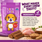 Dr. Pets Lick Chik Chicken Dental Sticks for Dogs (Pack of 2)