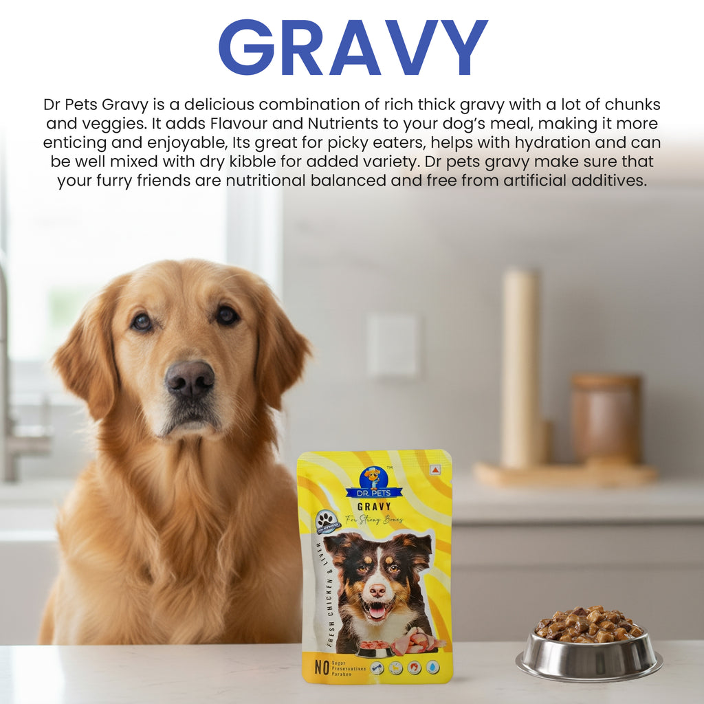 DR. PETS CHUNKS & GRAVY FRESH CHICKEN & LIVER