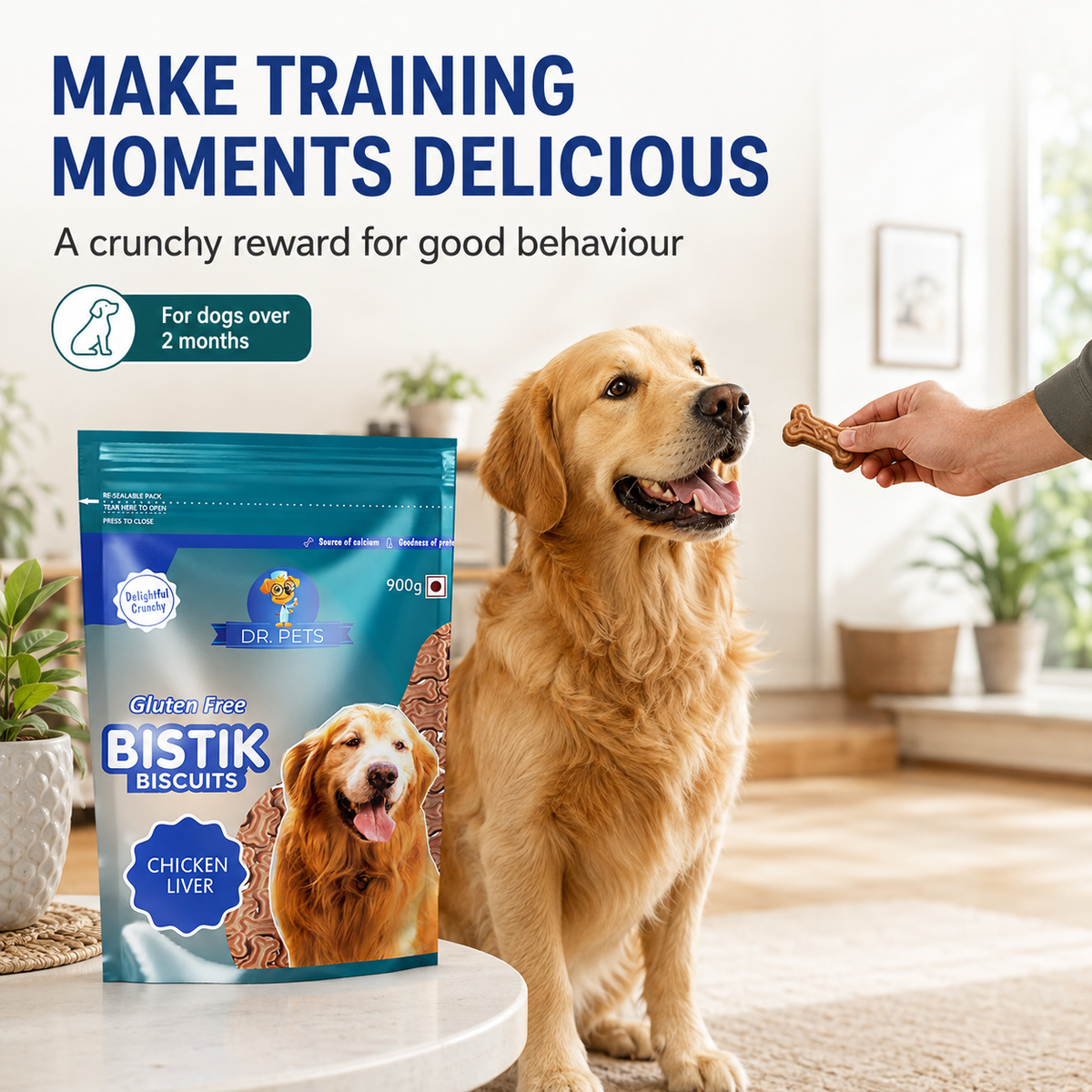 DR. PETS BISTIK BISCUIT CHICKEN LIVER