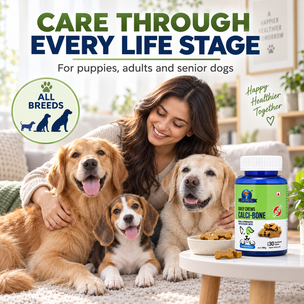 Dr. Pets Daily Chews Calci-Bone (Pack of 2)