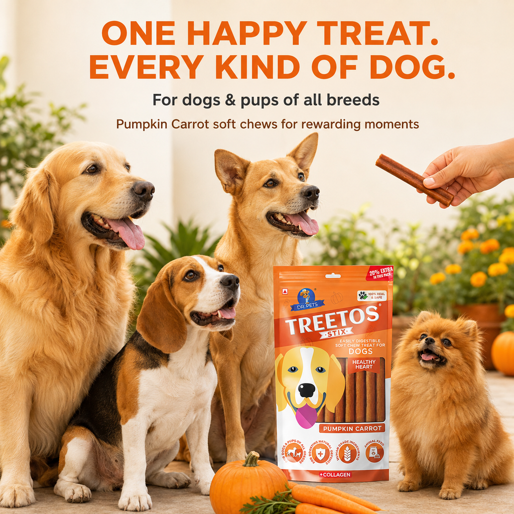 DR. PETS TREETOS PUMPKIN CARROT