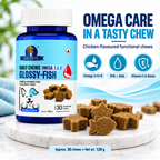 Dr. Pets Daily Chews Glossy-Fish (Pack of 1)