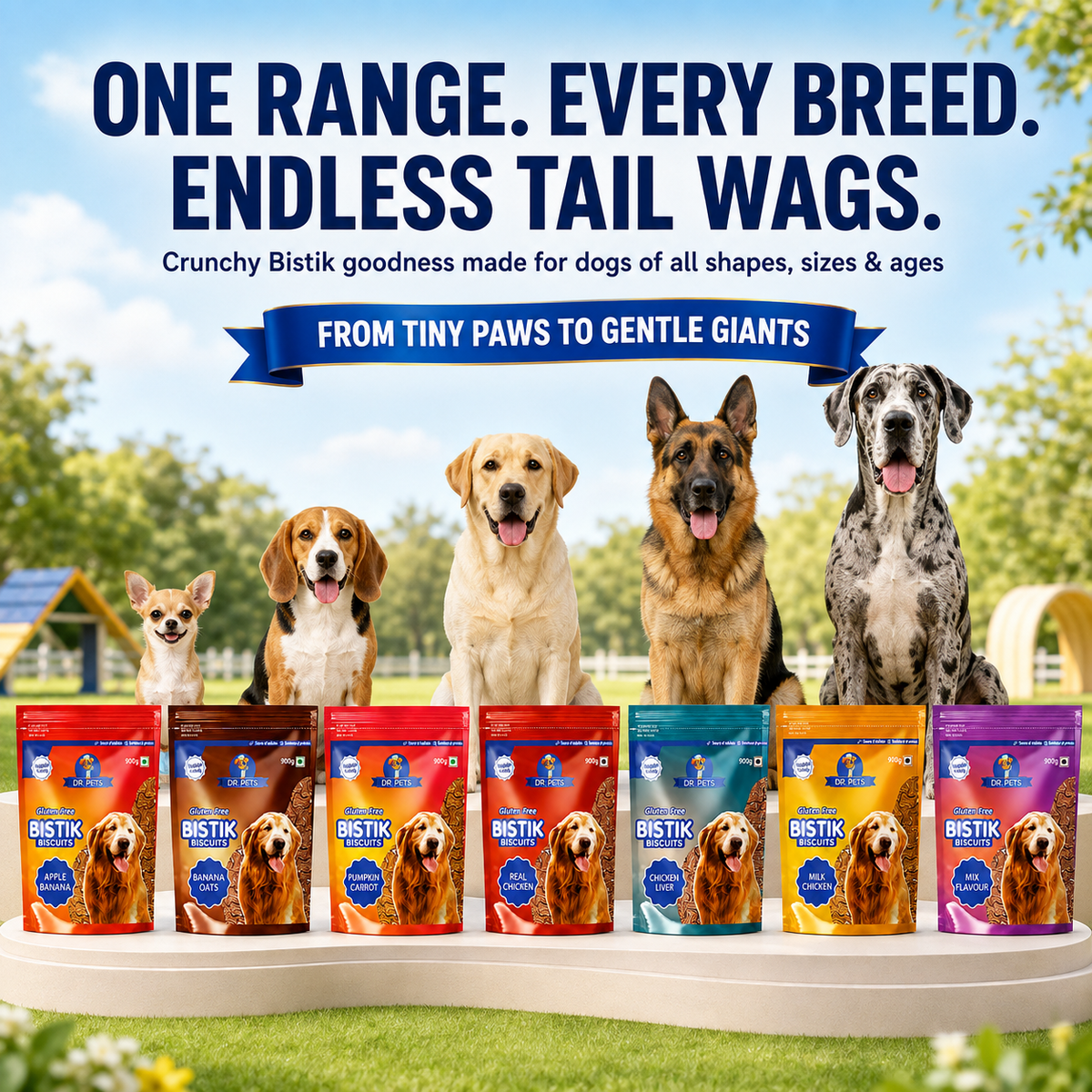 DR. PETS BISTIK BISCUIT MILK CHICKEN