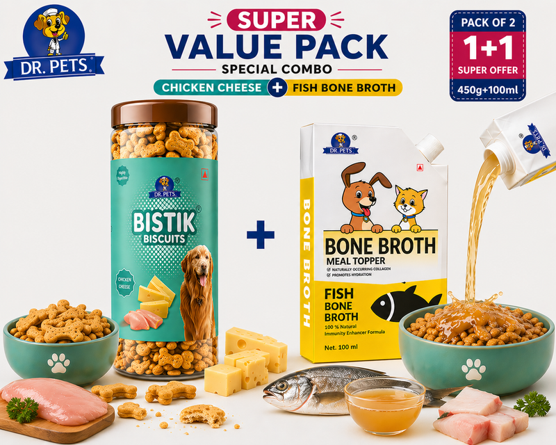 BISTIK CHICKEN CHEESE + FISH BONE BROTH