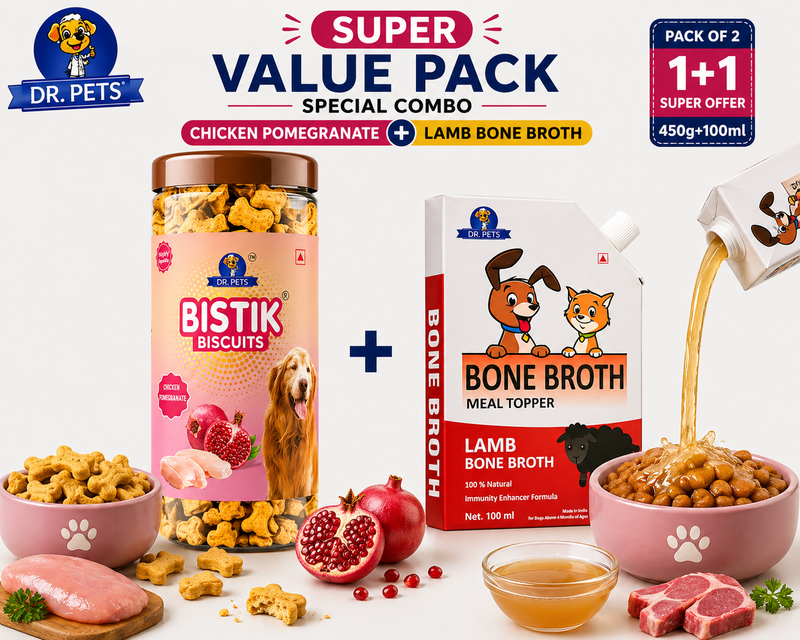 BISTIK CHICKEN POMEGRANATE + LAMB BONE BROTH