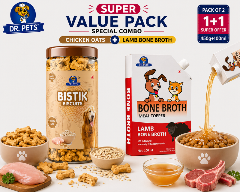 BISTIK CHICKEN OATS + LAMB BONE BROTH