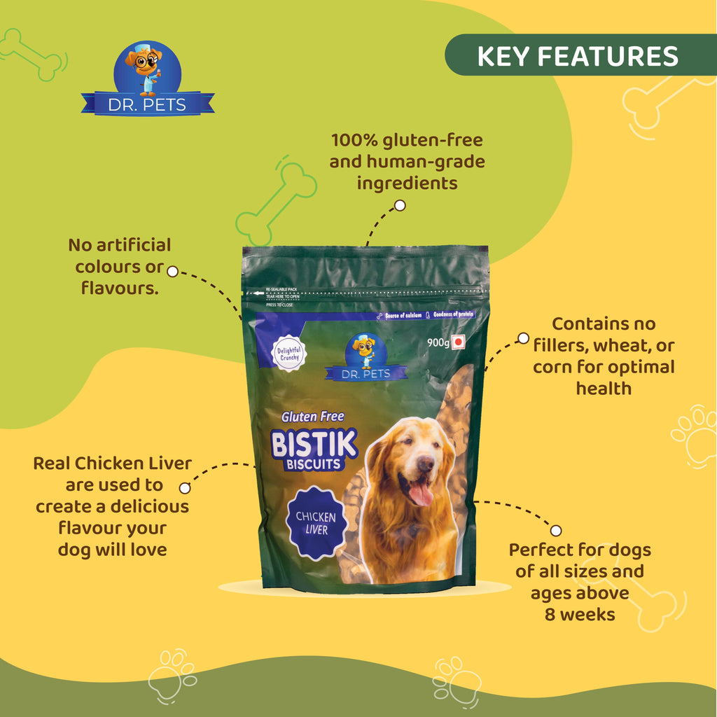 DR. PETS BISTIK BISCUIT CHICKEN LIVER