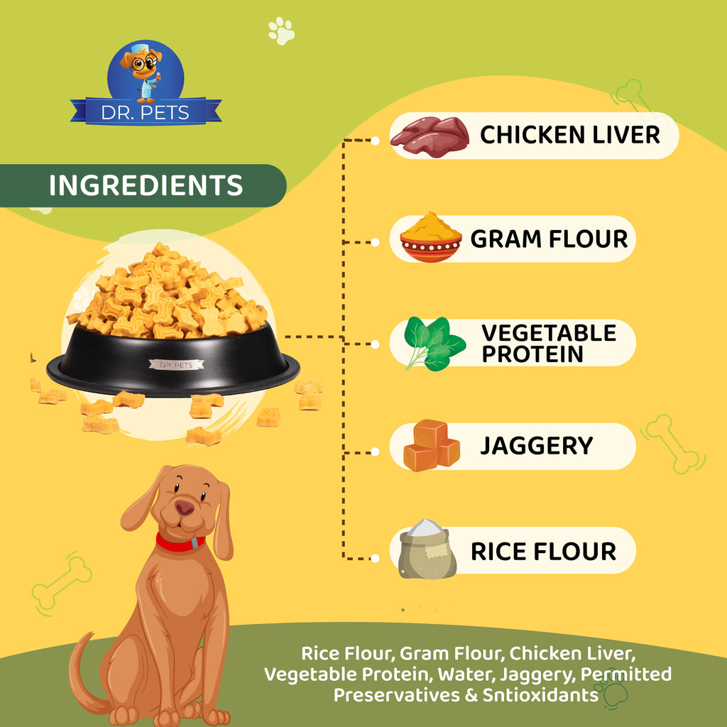 DR. PETS BISTIK BISCUIT CHICKEN LIVER