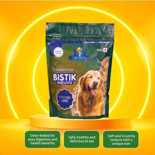DR. PETS BISTIK BISCUIT CHICKEN LIVER