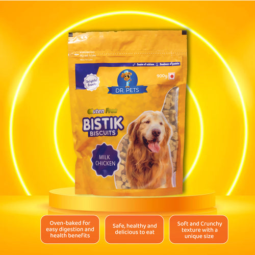 DR. PETS BISTIK BISCUIT MILK CHICKEN