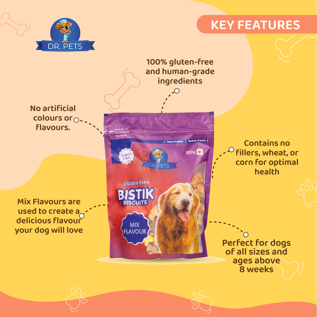 DR. PETS BISTIK BISCUIT MIX FLAVOUR