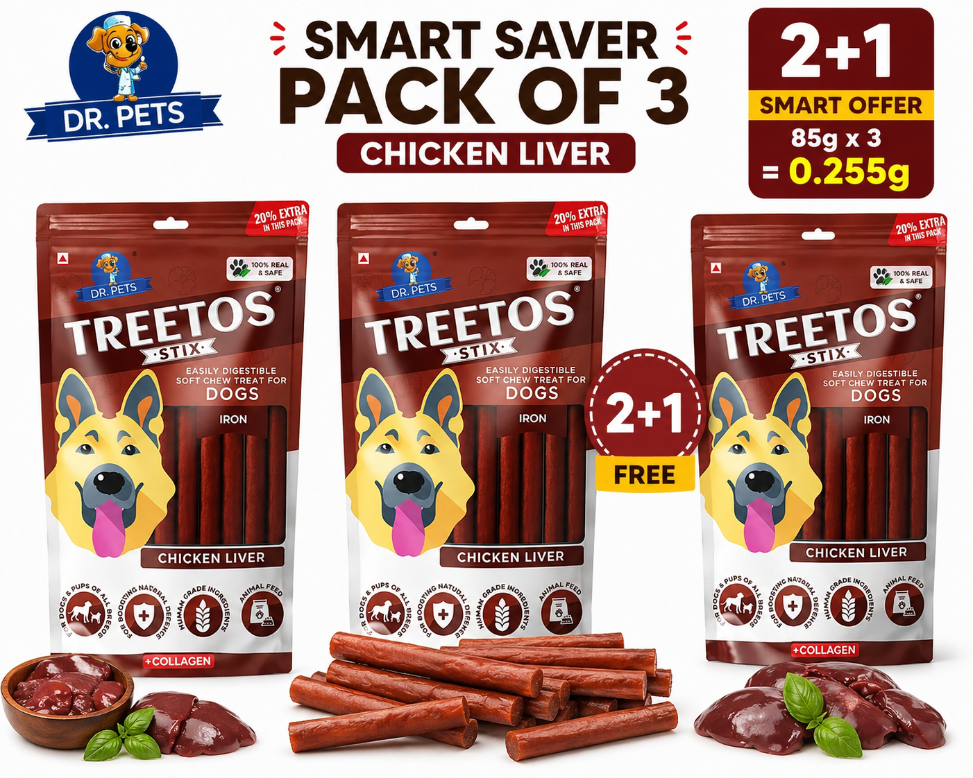 Treetos Pack Of 3