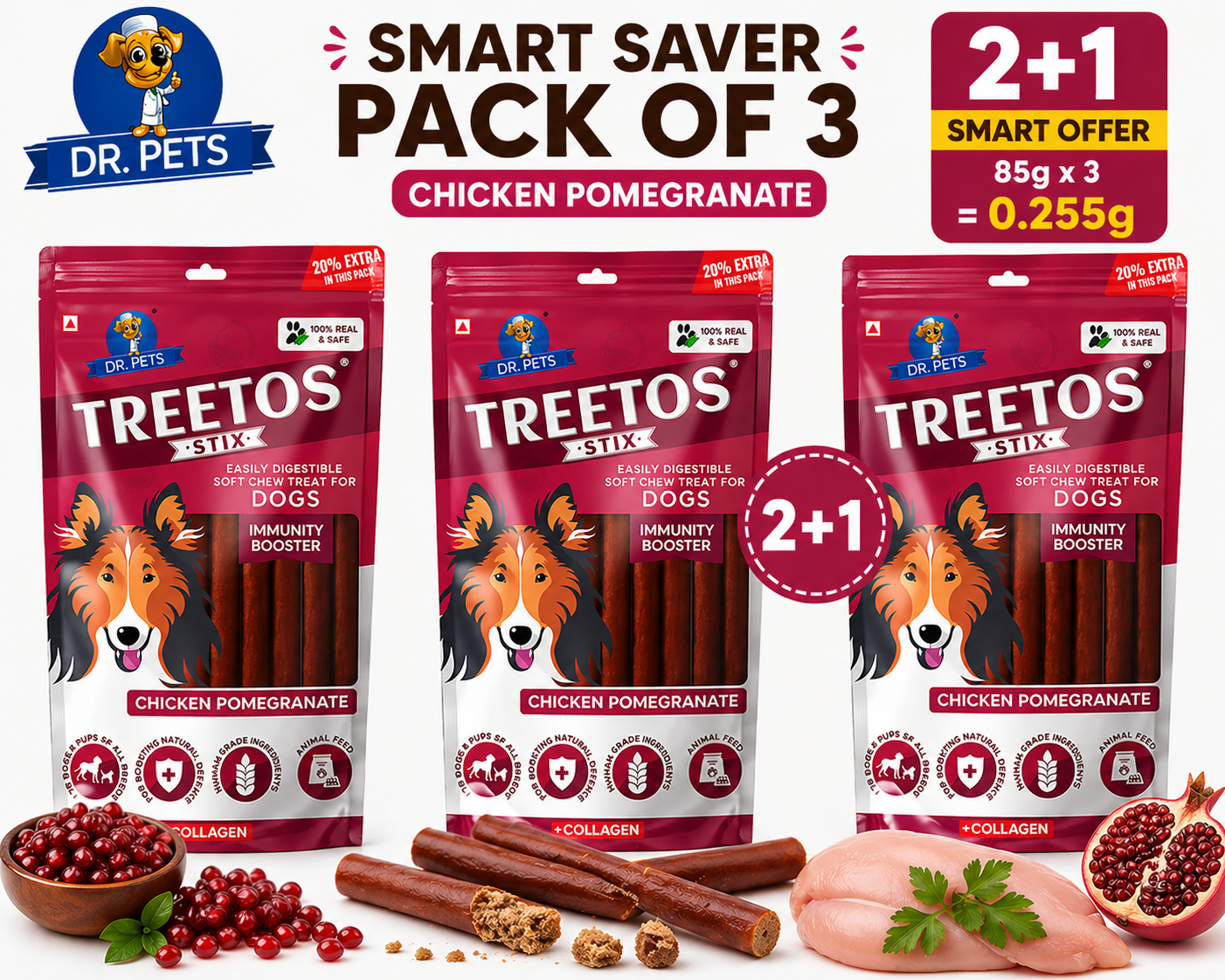 Treetos Pack Of 3